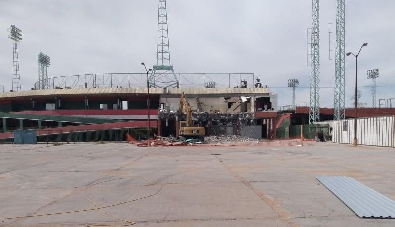 Inicio de remodelación de Estadio Héctor Espino con inversión del Gobierno Federal