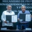 Firman convenio Mecanismo de Protección para Personas Defensoras de Derechos Humanos y Periodistas, y el estado de Sinaloa